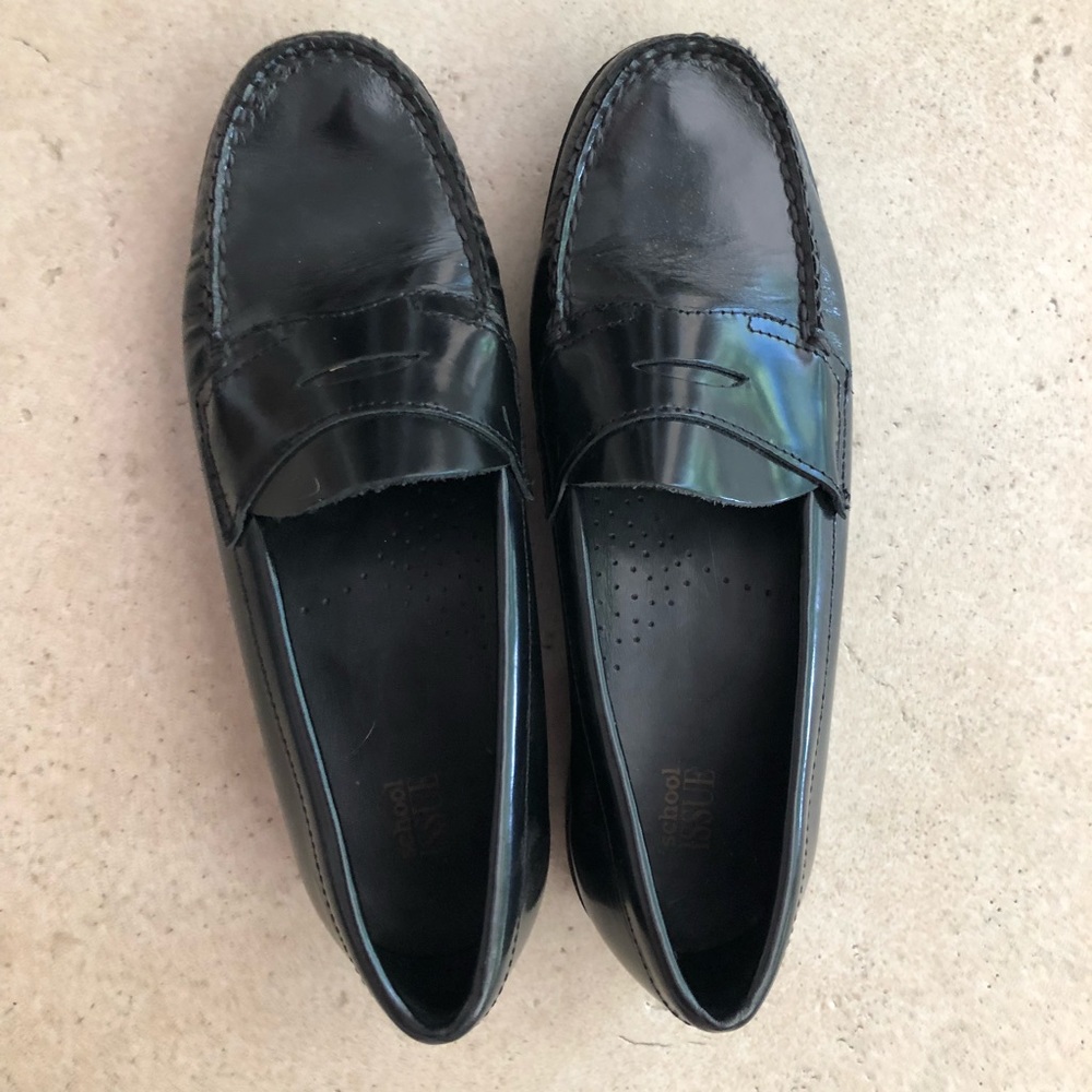 Black penny loafers - Picture 1 of 5